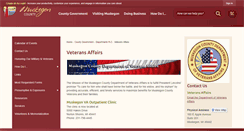 Desktop Screenshot of muskegonveterans.com